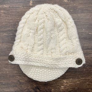Columbia Cream Knit Hat